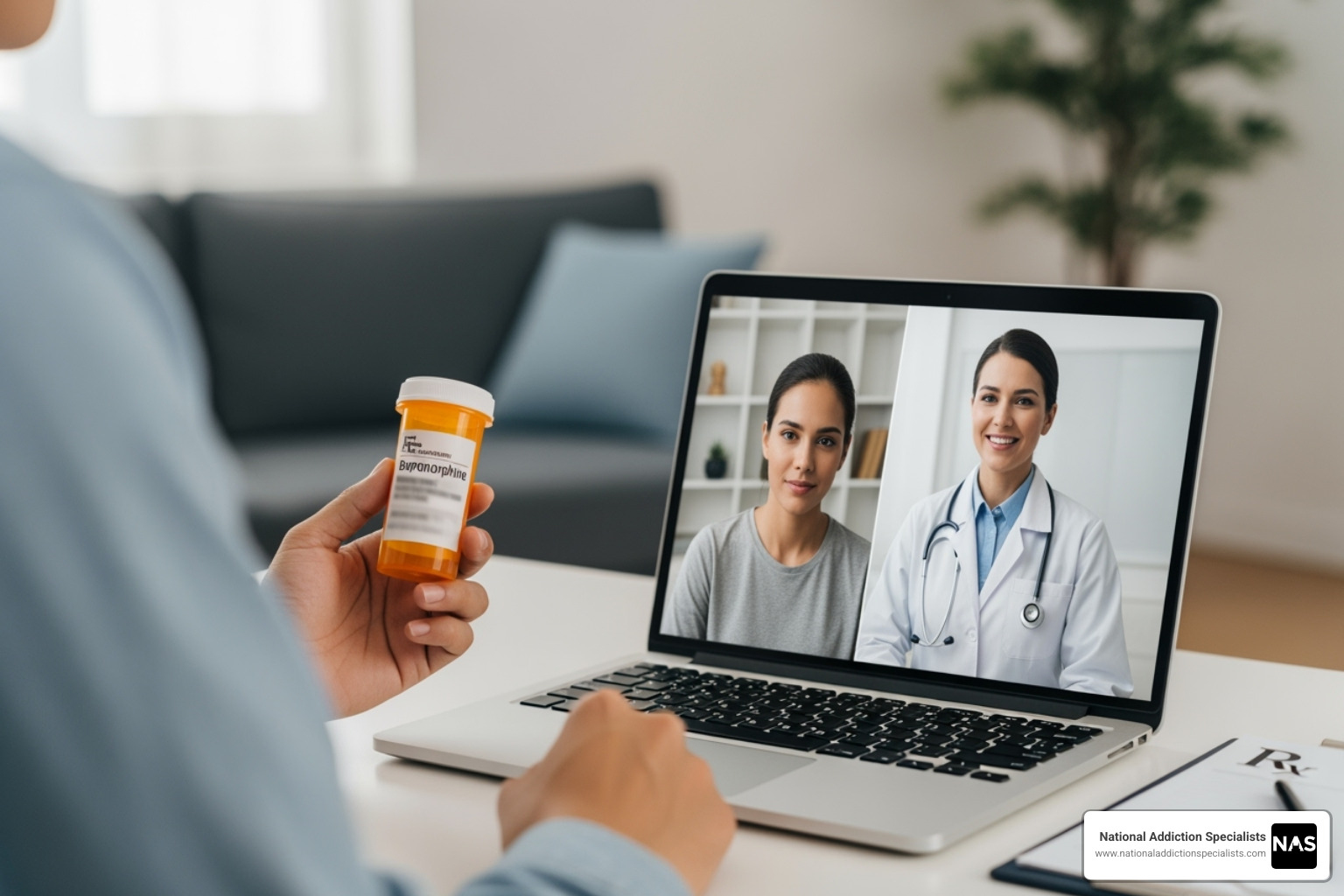 Mechanism of buprenorphine action on opioid receptors, showing partial agonism and how it reduces cravings and withdrawal - Online buprenorphine prescription Mechanism of buprenorphine action on opioid receptors, showing partial agonism and how it reduces cravings and withdrawal - Online buprenorphine prescription