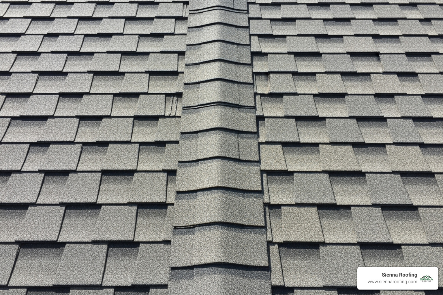side-by-side comparison of a 3-tab shingle and an architectural shingle on a roof - residential shingle roof side-by-side comparison of a 3-tab shingle and an architectural shingle on a roof - residential shingle roof