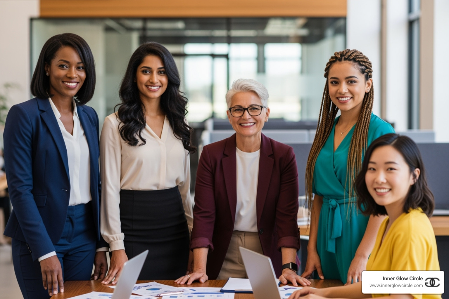 diverse group of empowered women - Women's personal coach