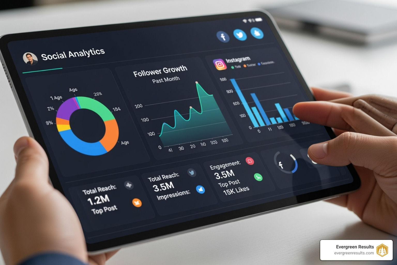 social media analytics dashboard - Social media optimization tips