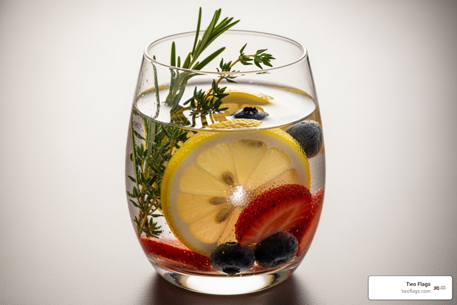 Natural infusions like herbs and fruits in a clear vodka - is vodka natural