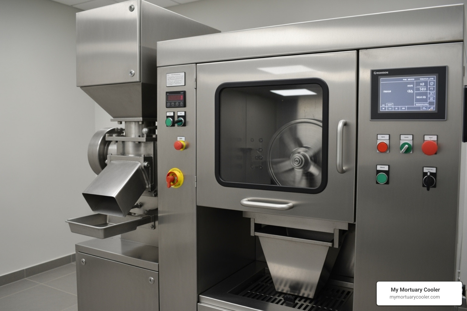 ash processing equipment like a cremulator - pet cremation machine cost