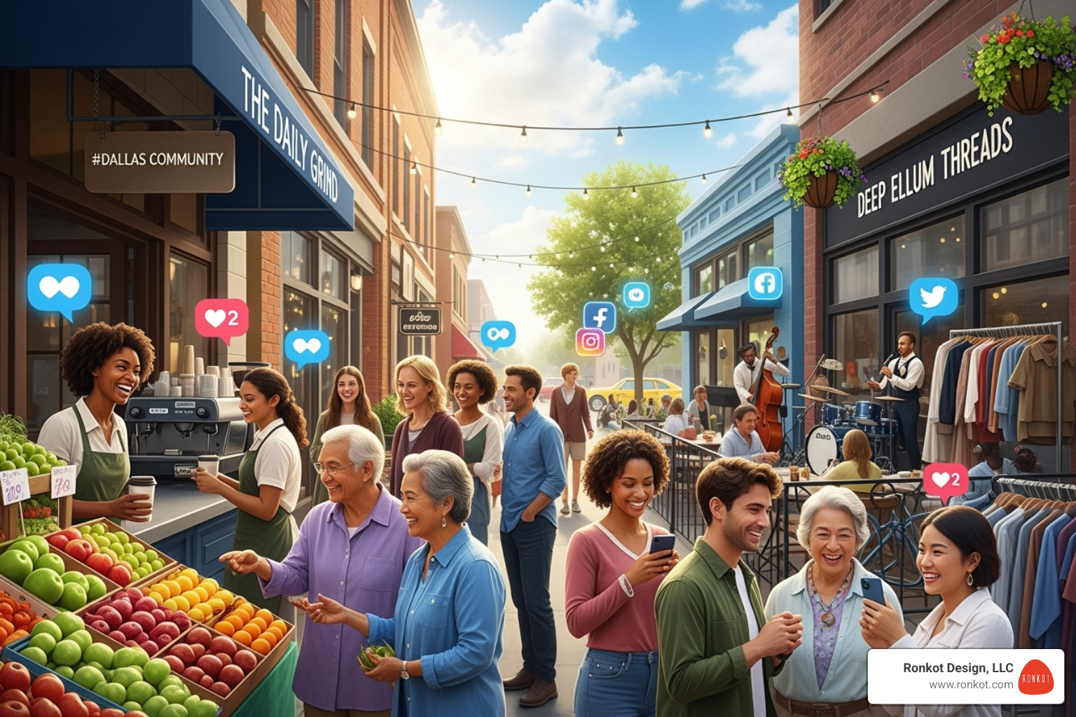 Infographic: Core benefits of social media marketing for local businesses - social media marketing dallas Infographic: Core benefits of social media marketing for local businesses - social media marketing dallas