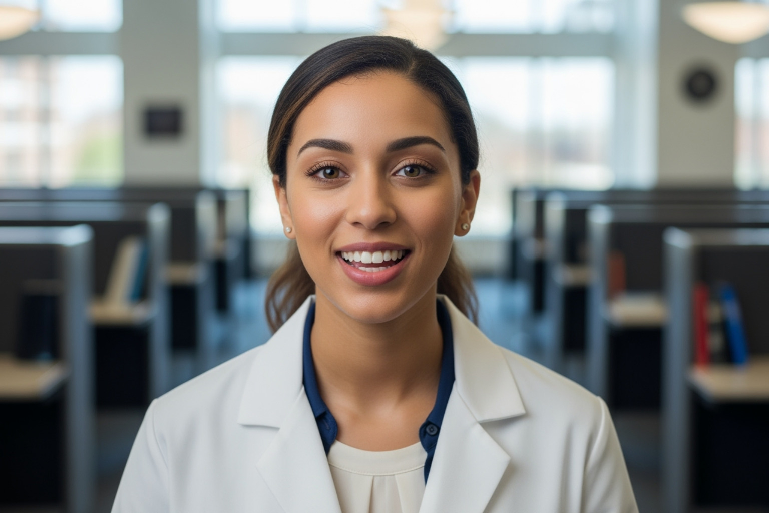 Student Testimonial Section - Medical School Website Design