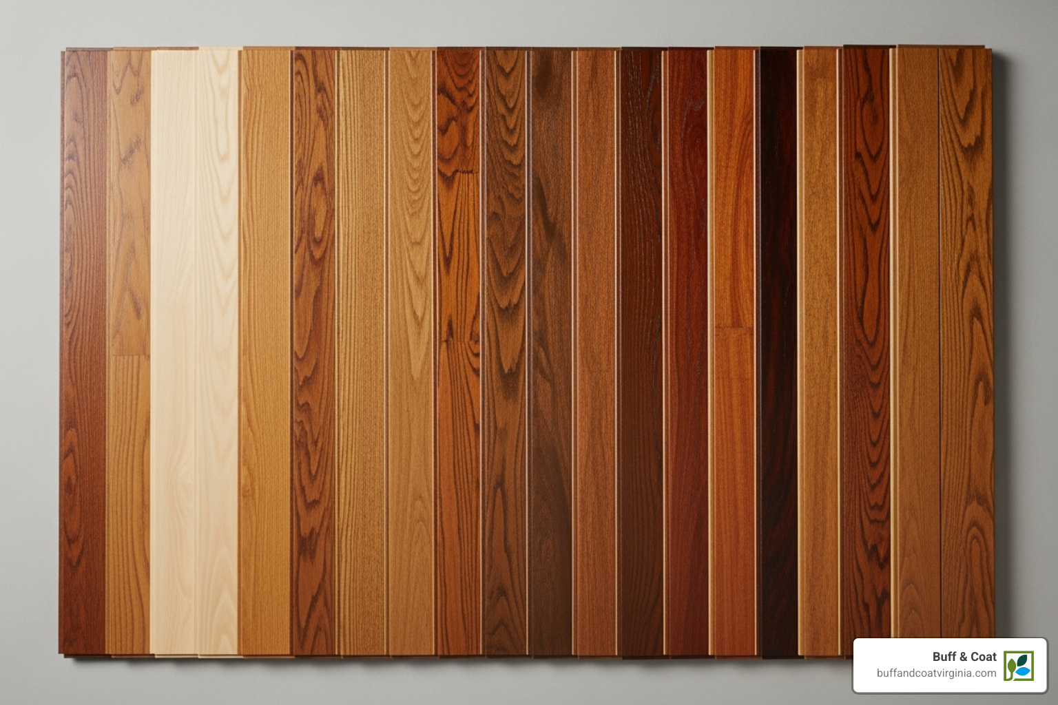 Various wood species samples with different grades and widths - cost of replacing wood floor planks Various wood species samples with different grades and widths - cost of replacing wood floor planks