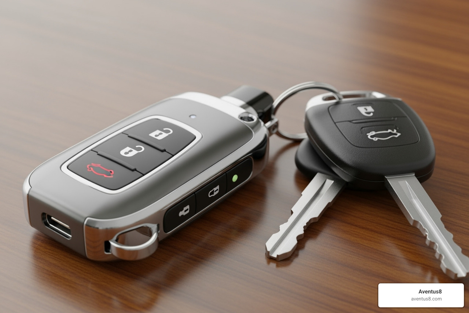 A discreet vape battery designed to look like a car key fob - THC batteries and accessories