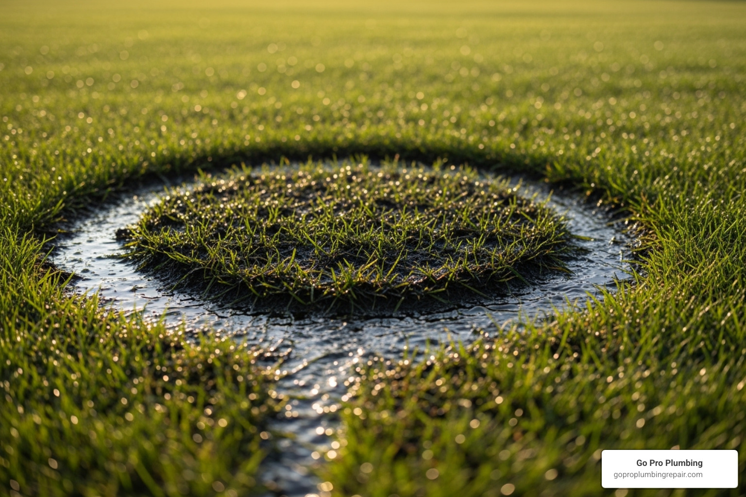 soggy patch of grass - how does trenchless sewer line replacement work soggy patch of grass - how does trenchless sewer line replacement work
