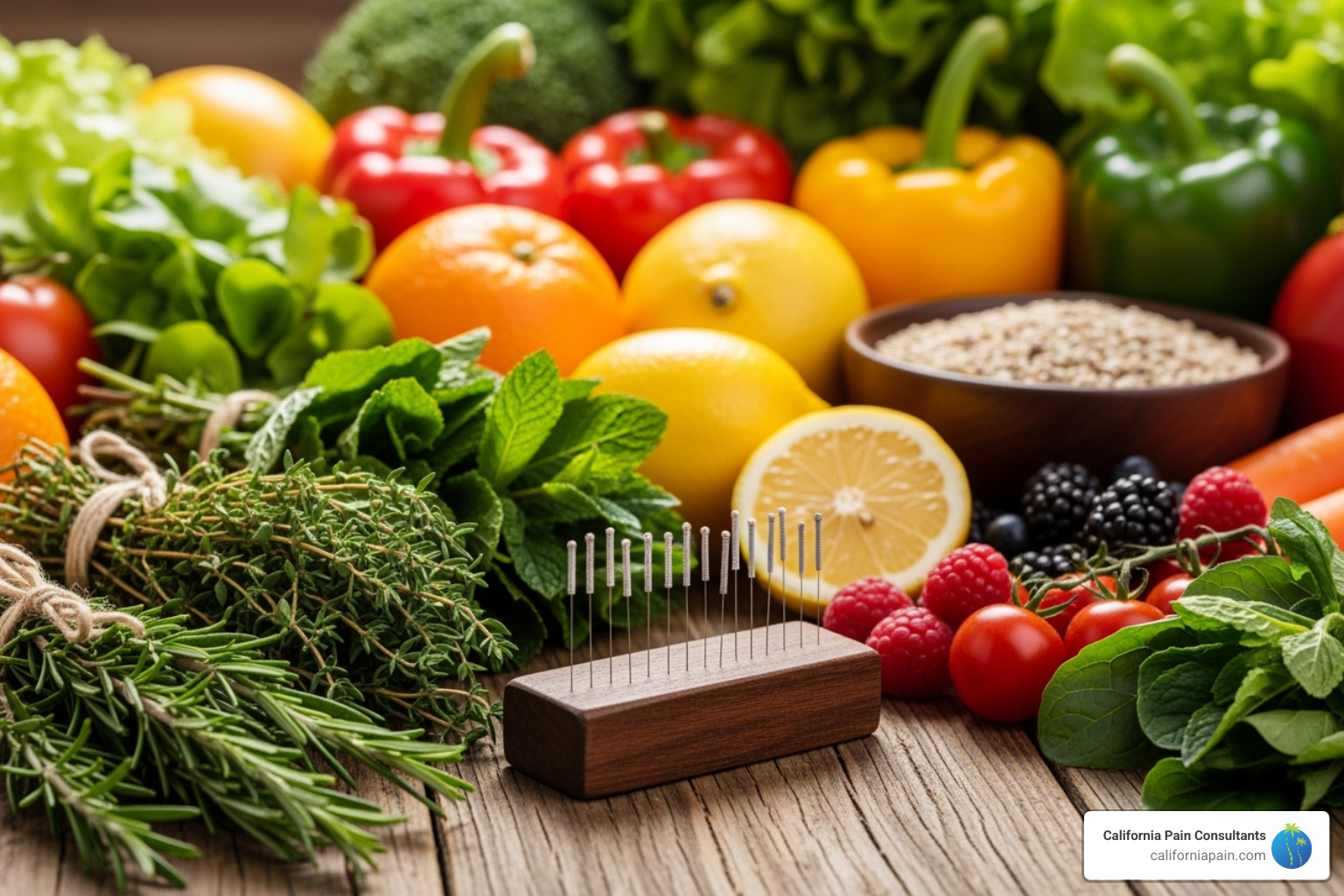 various natural remedies like herbs, acupuncture needles, and healthy foods - holistic doctor various natural remedies like herbs, acupuncture needles, and healthy foods - holistic doctor