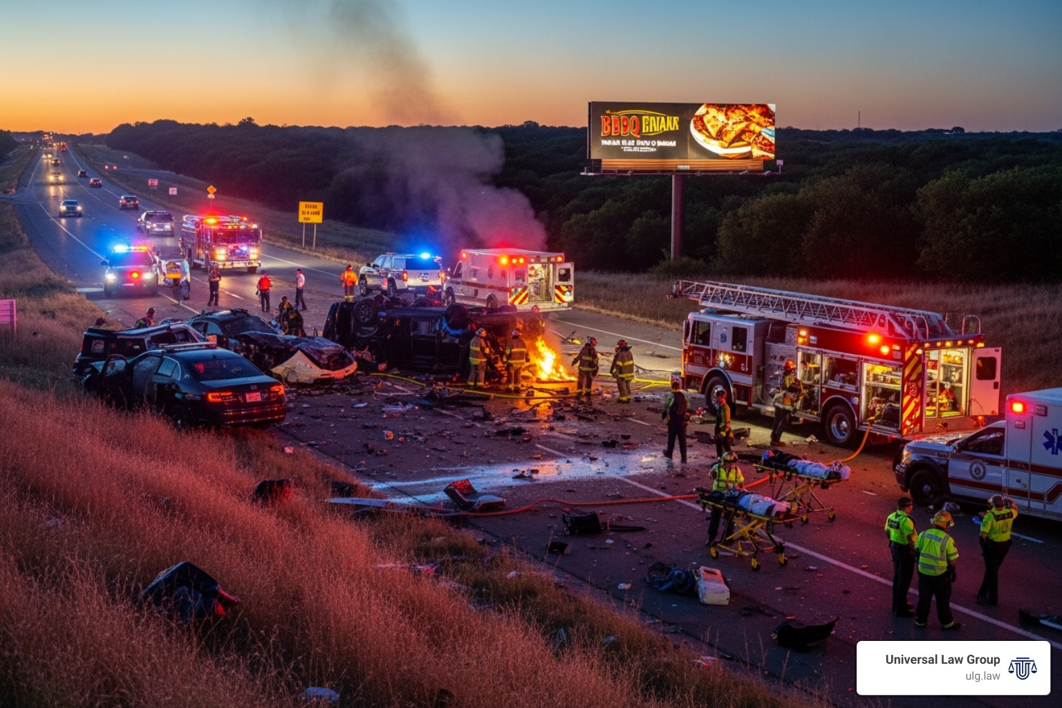 Texas highway car accident - Texas Car Accident Claims