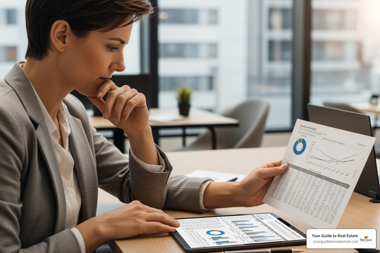 person looking thoughtfully at a financial document - ira interest rates