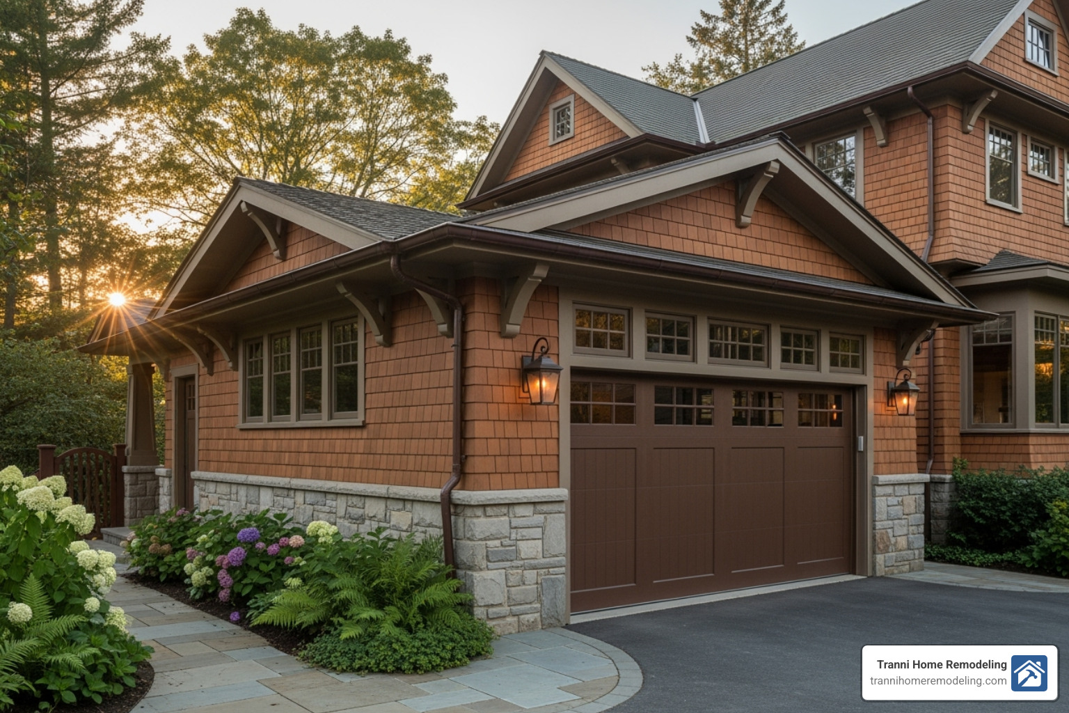 Craftsman style attached garage - attached garage plans