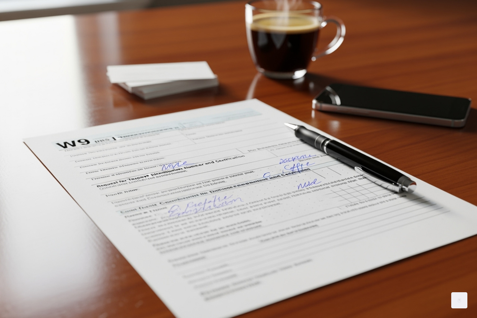 W9 form - How to complete W9