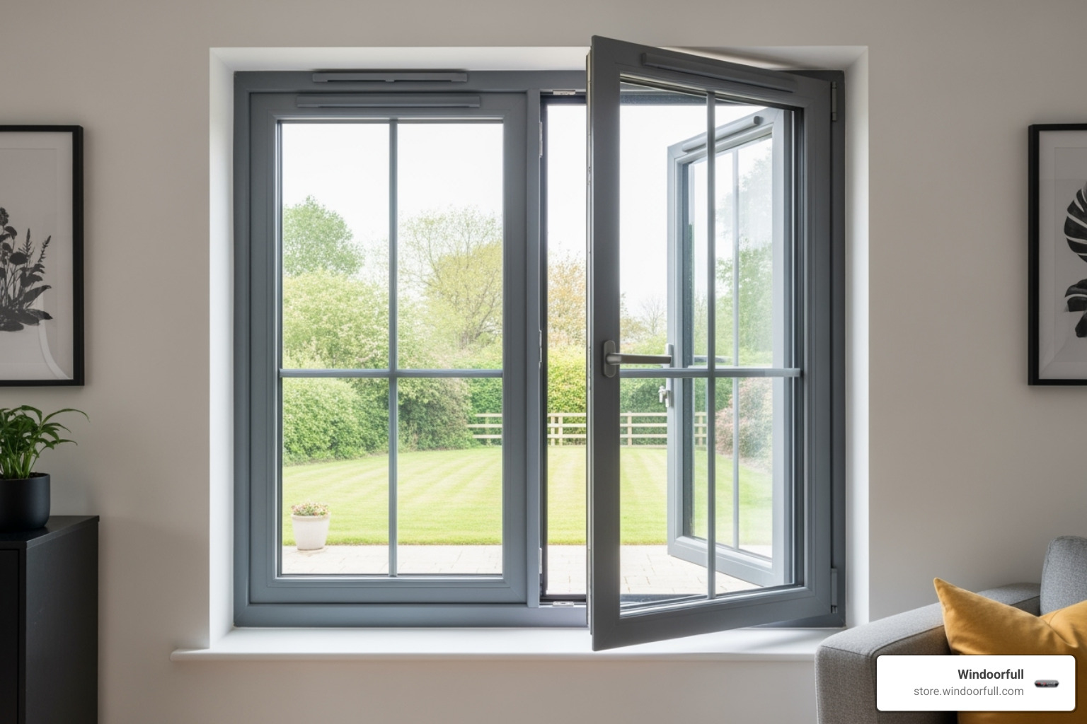dual-functionality of a tilt-and-turn window - durable uPVC windows dual-functionality of a tilt-and-turn window - durable uPVC windows