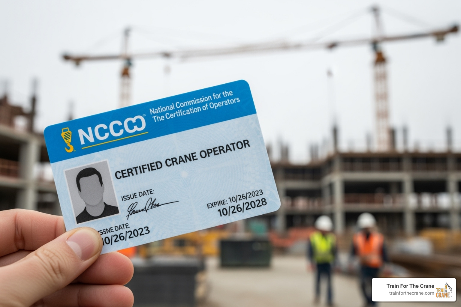 a NCCCO certification card - pile driver training a NCCCO certification card - pile driver training