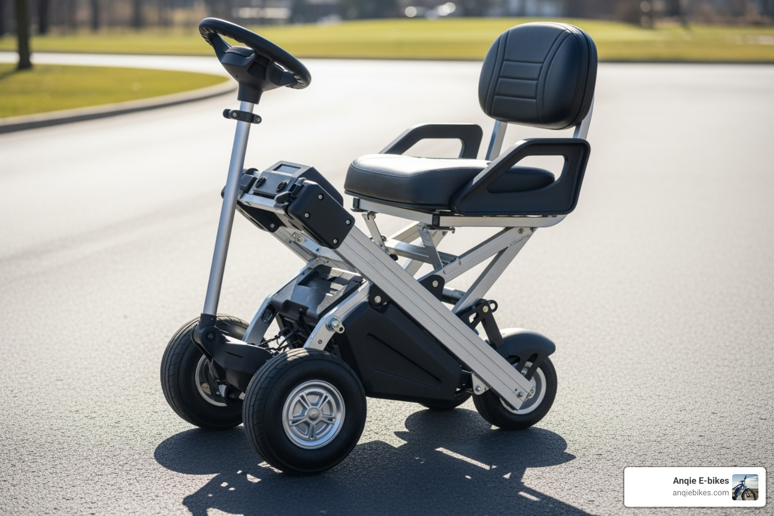 Kandi Collapsible Mini Electric Golf Cart - Street legal golf cart