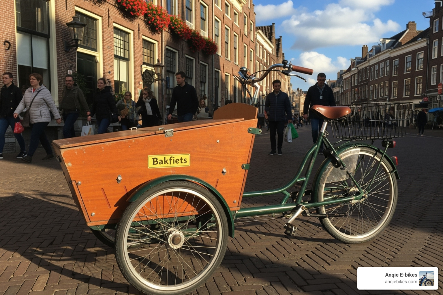classic front-loader trike - adult cargo trike