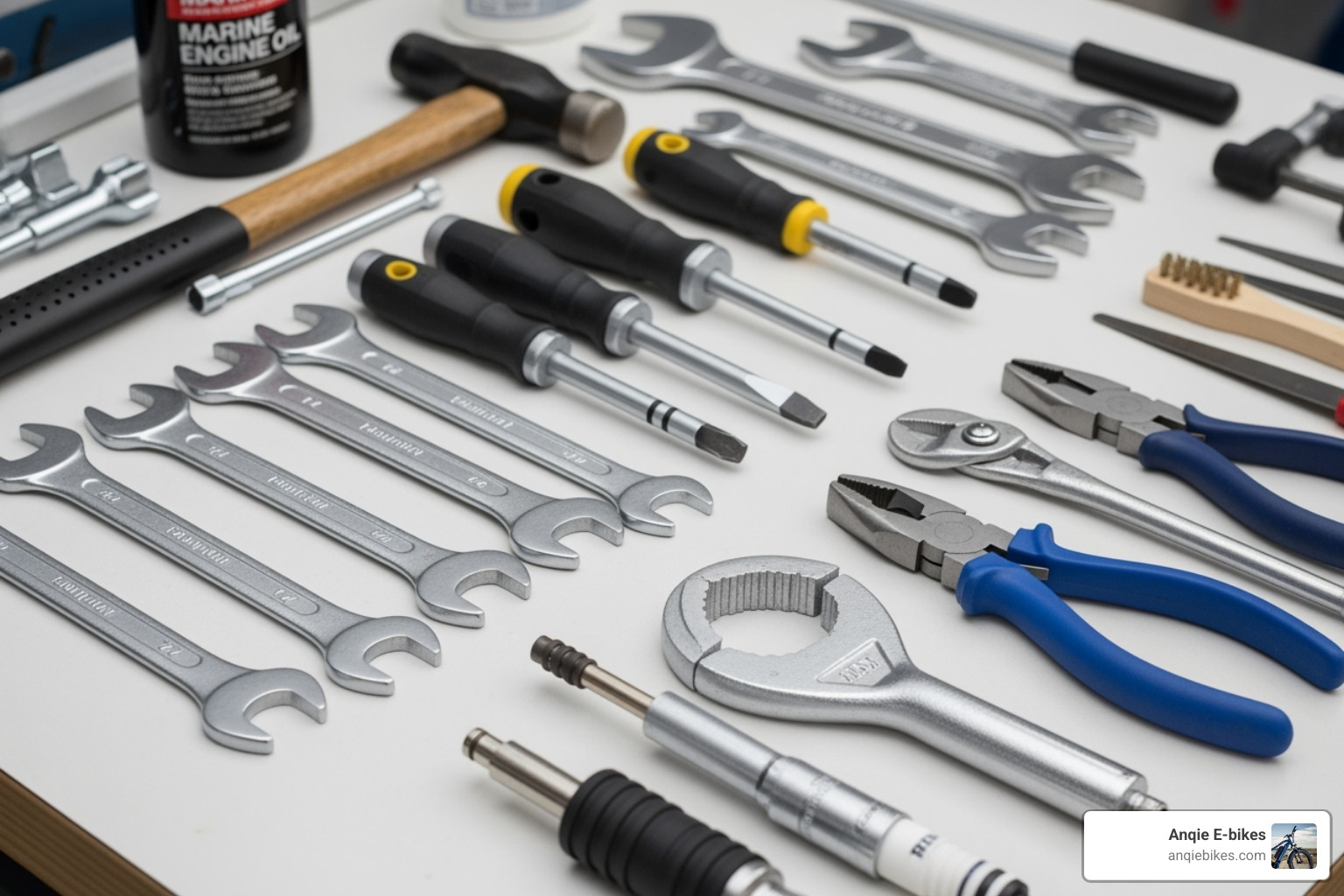 Outboard motor maintenance toolkit - 2 stroke 5hp outboard motor