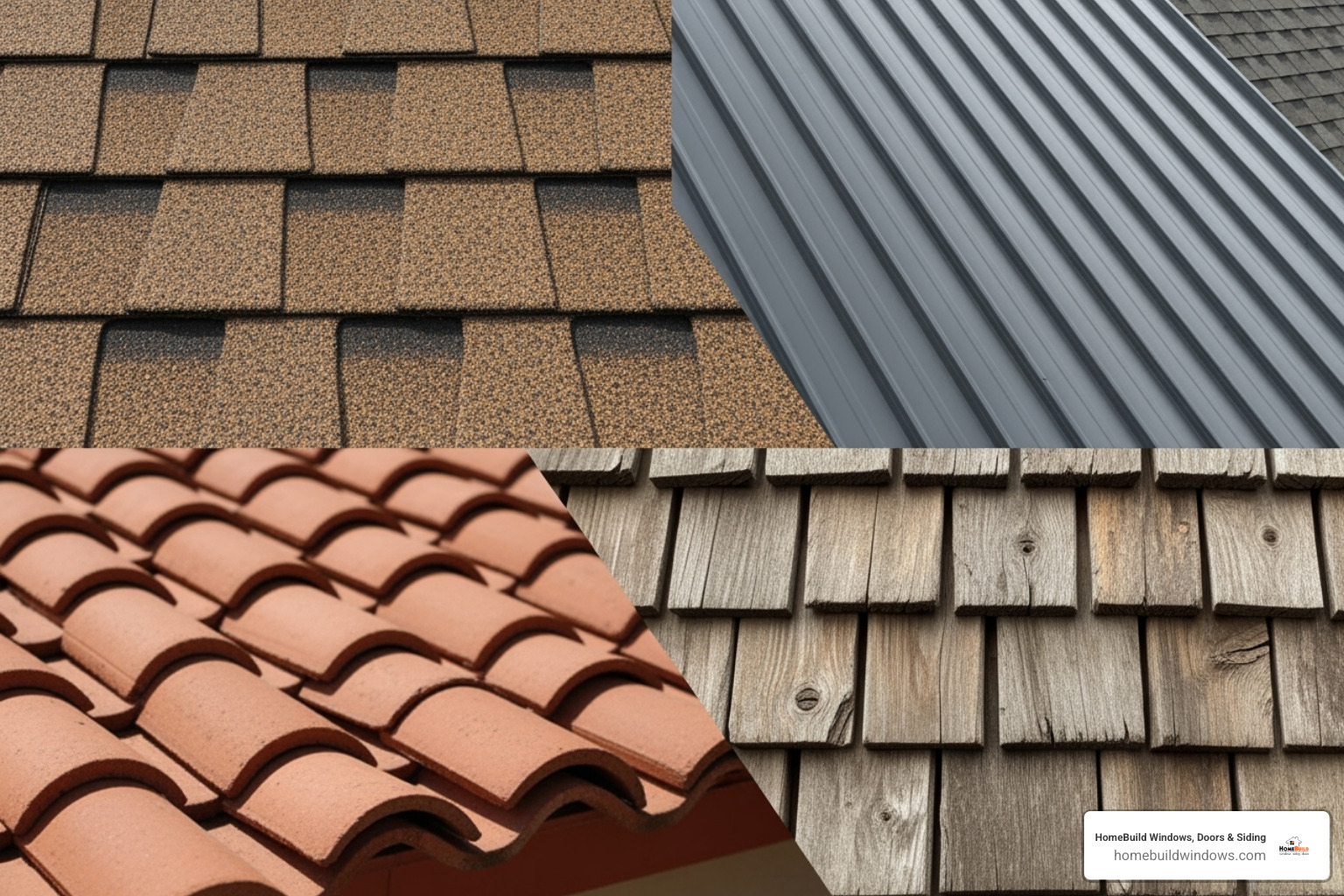 different roofing materials - roof replacement repair