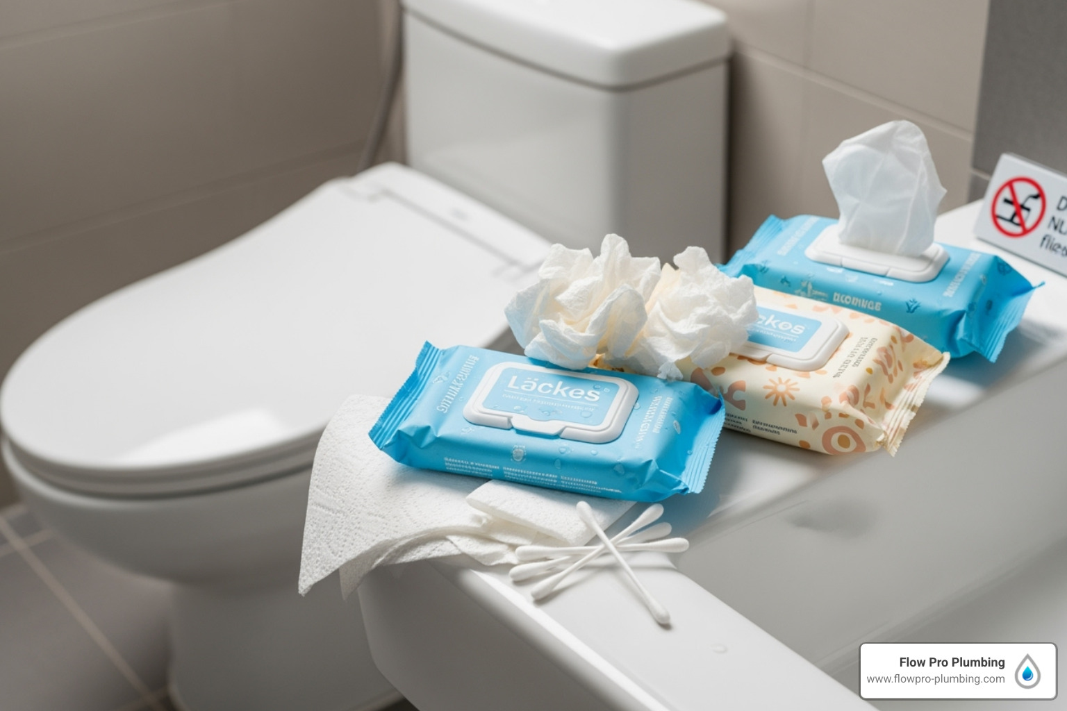 items that shouldn't be flushed, like wipes and paper towels - clogged toilet repair items that shouldn't be flushed, like wipes and paper towels - clogged toilet repair
