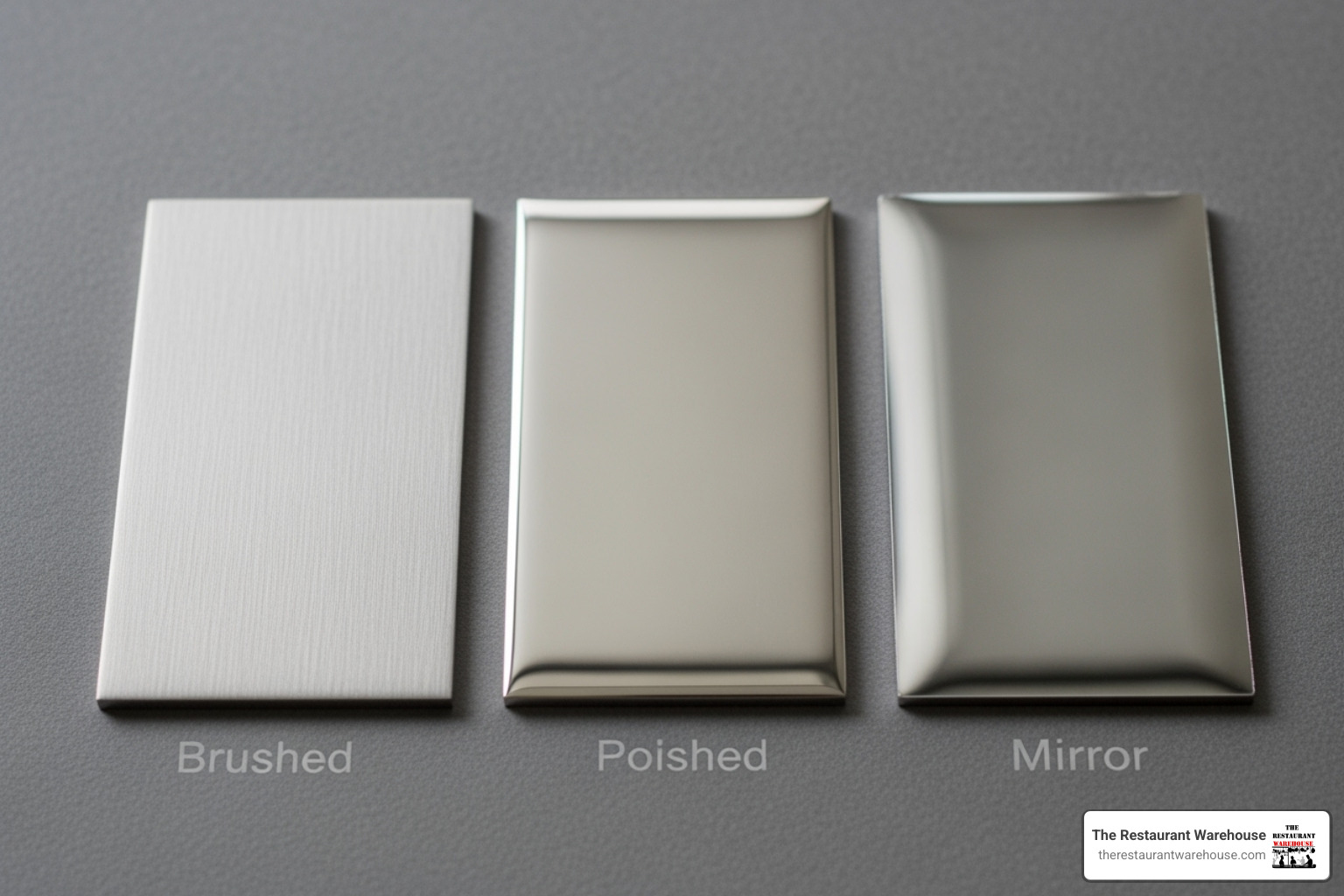 comparison of stainless steel finishes - commercial sinks comparison of stainless steel finishes - commercial sinks