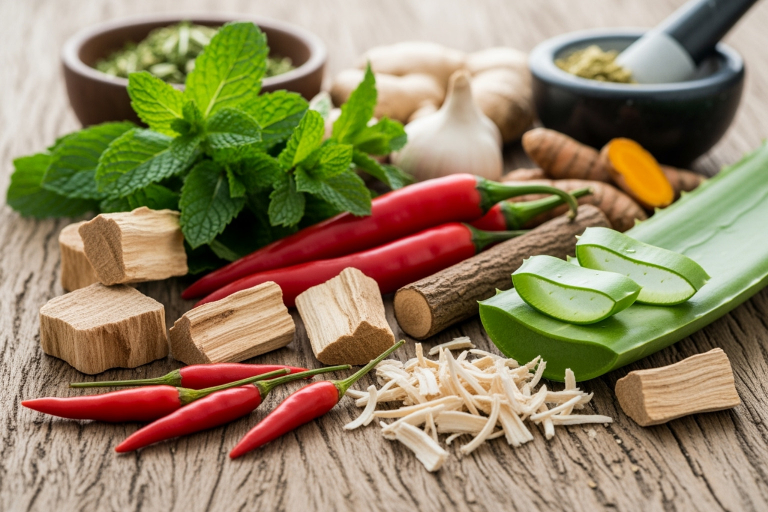 natural ingredients - muscle relief cream