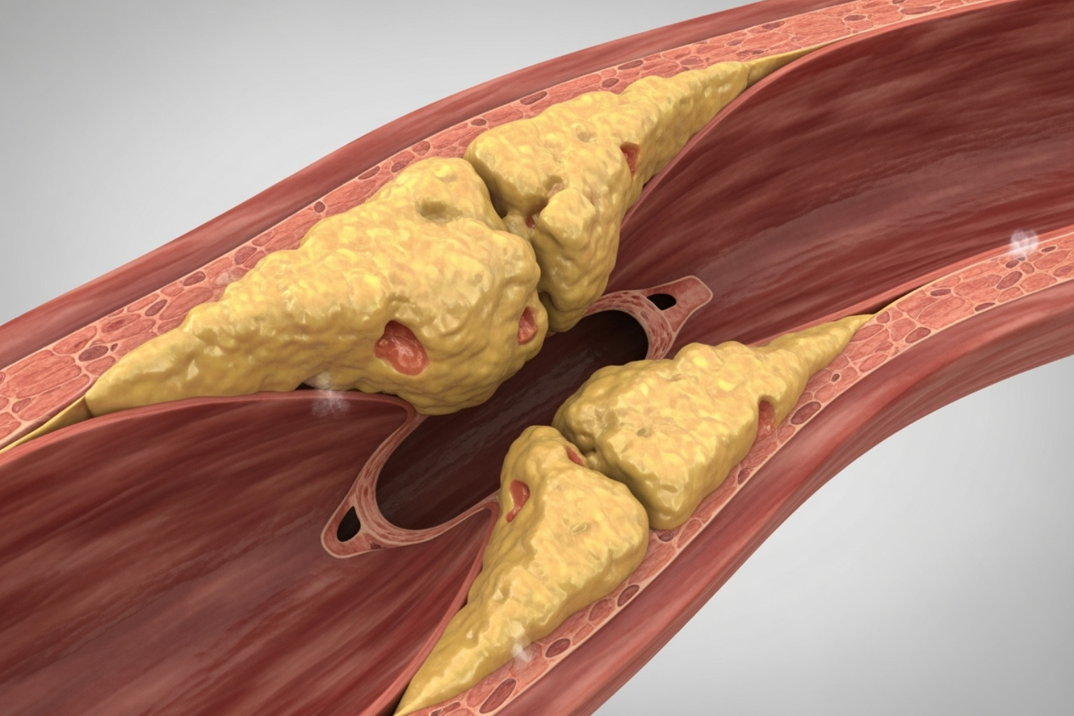 narrowed arteries in the legs (atherosclerosis) - leg soreness at night