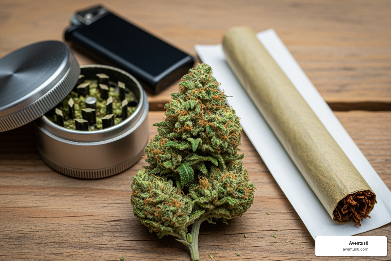 supplies for rolling a blunt - blunt weed
