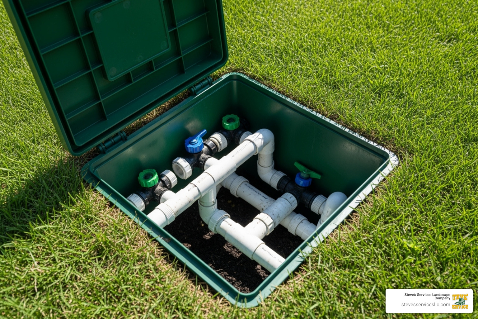 sprinkler valve box with multiple valves - sprinkler valve diaphragm replacement