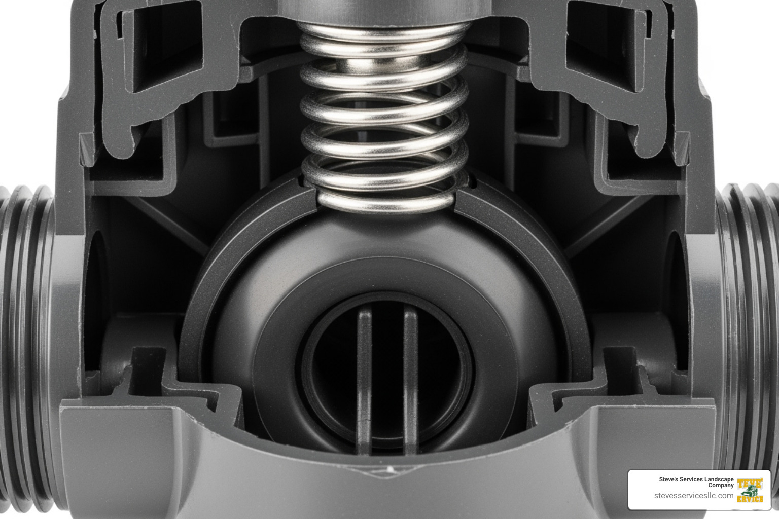 internal parts of a sprinkler valve, highlighting the diaphragm - sprinkler valve diaphragm replacement