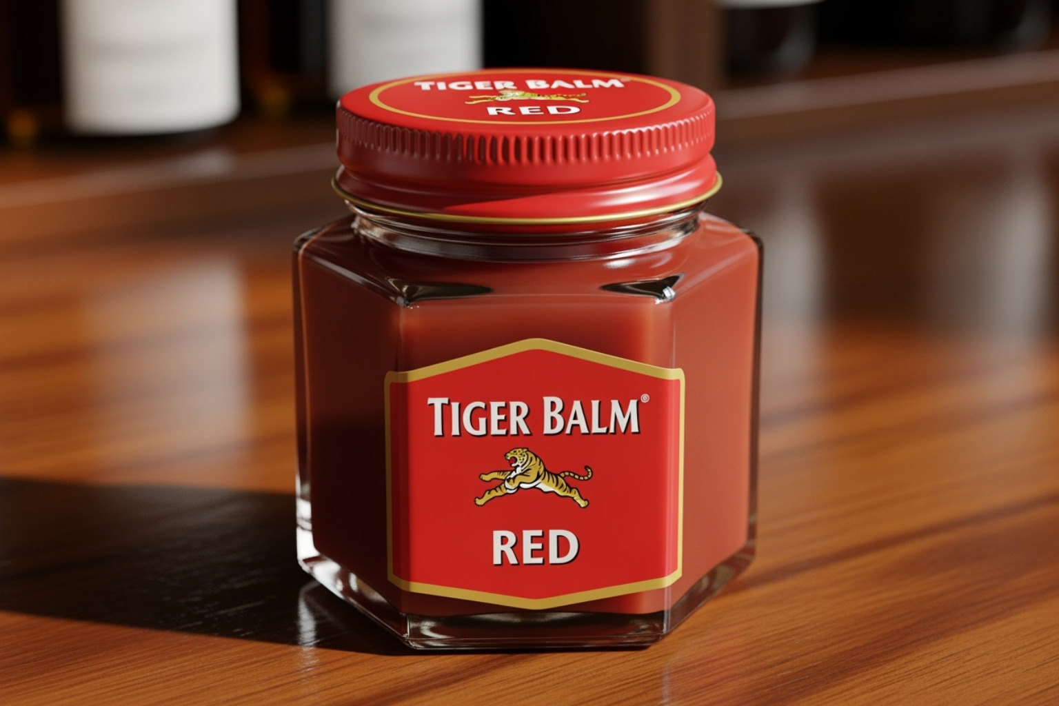 Iconic Tiger Balm jar - best cream for aches and pains