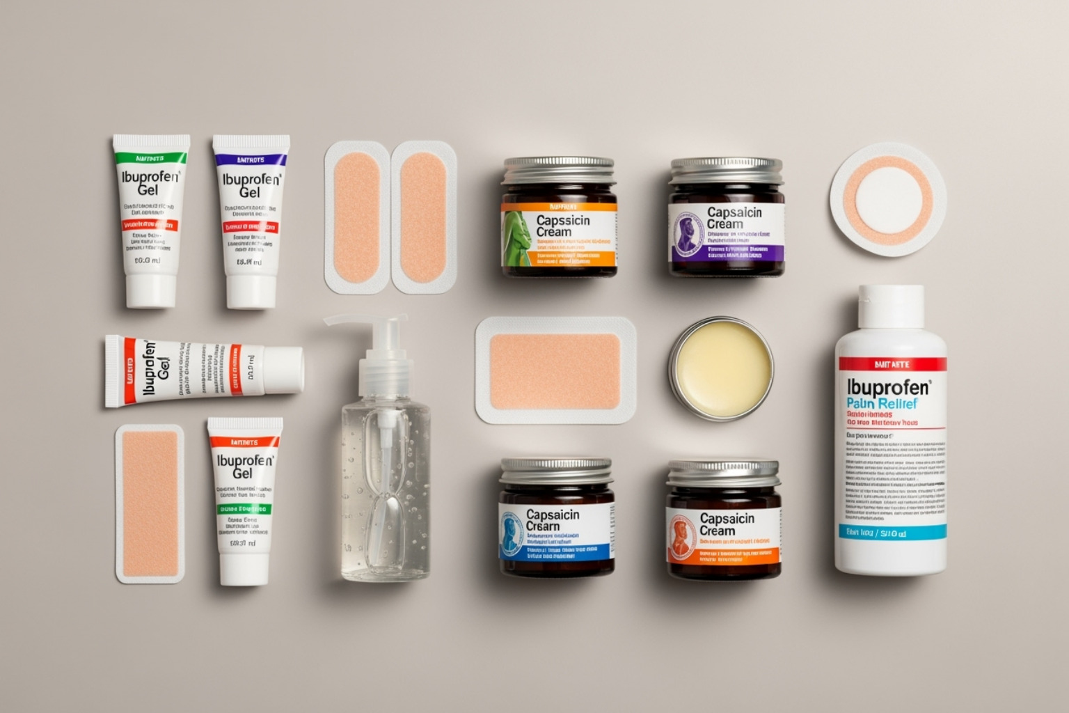 different types of creams, gels, and patches for arthritis pain relief - arthritis pain relief cream
