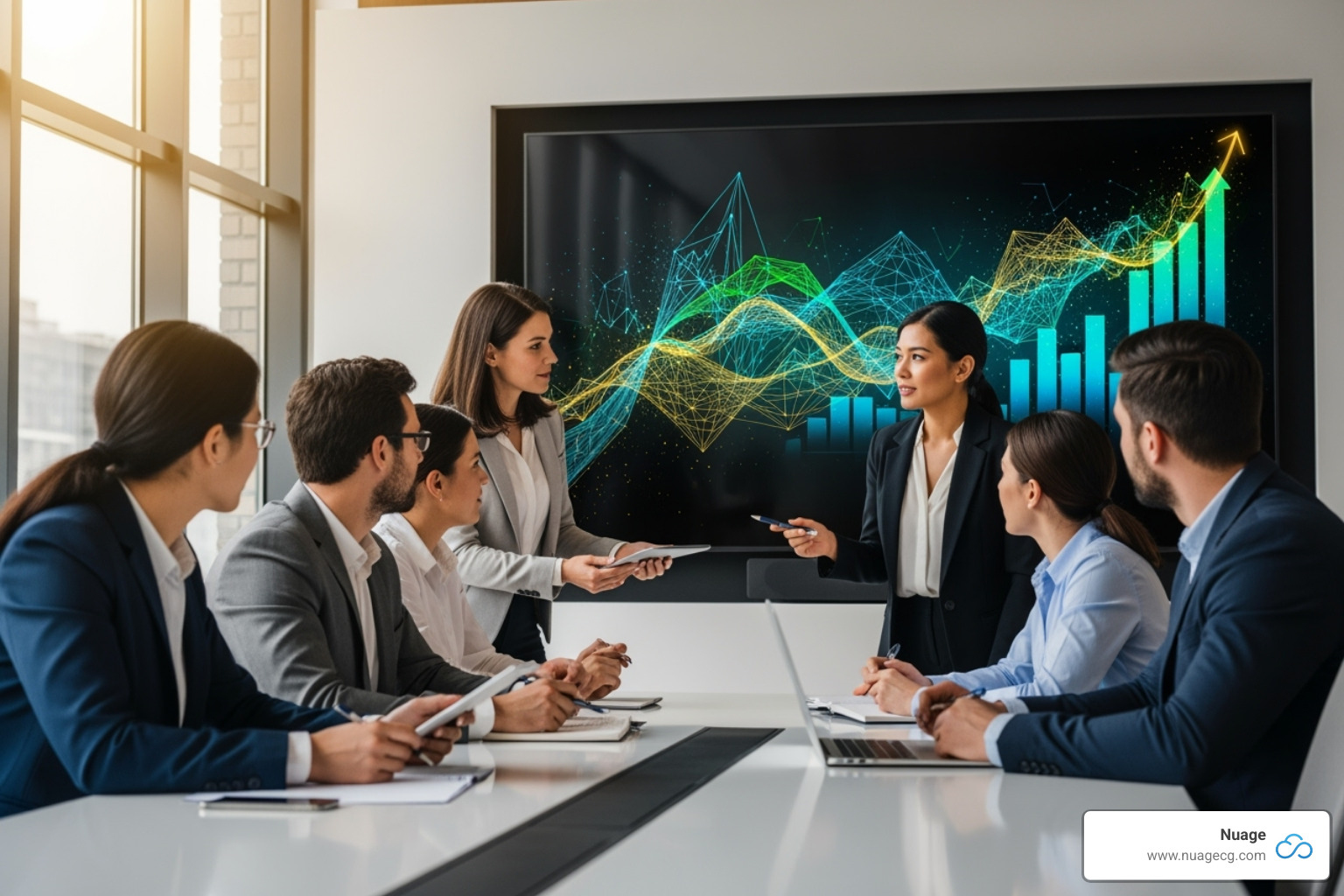 Chart highlighting the advantages of using a NetSuite partner, including cost savings, flexible methodologies, deep expertise, personalized support, full potential utilization, ongoing optimization, and unbiased guidance - implementation partners netsuite