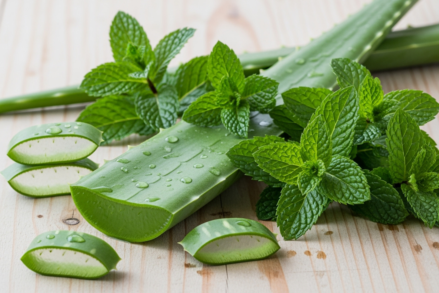 key natural ingredients like menthol and aloe vera - topical creams