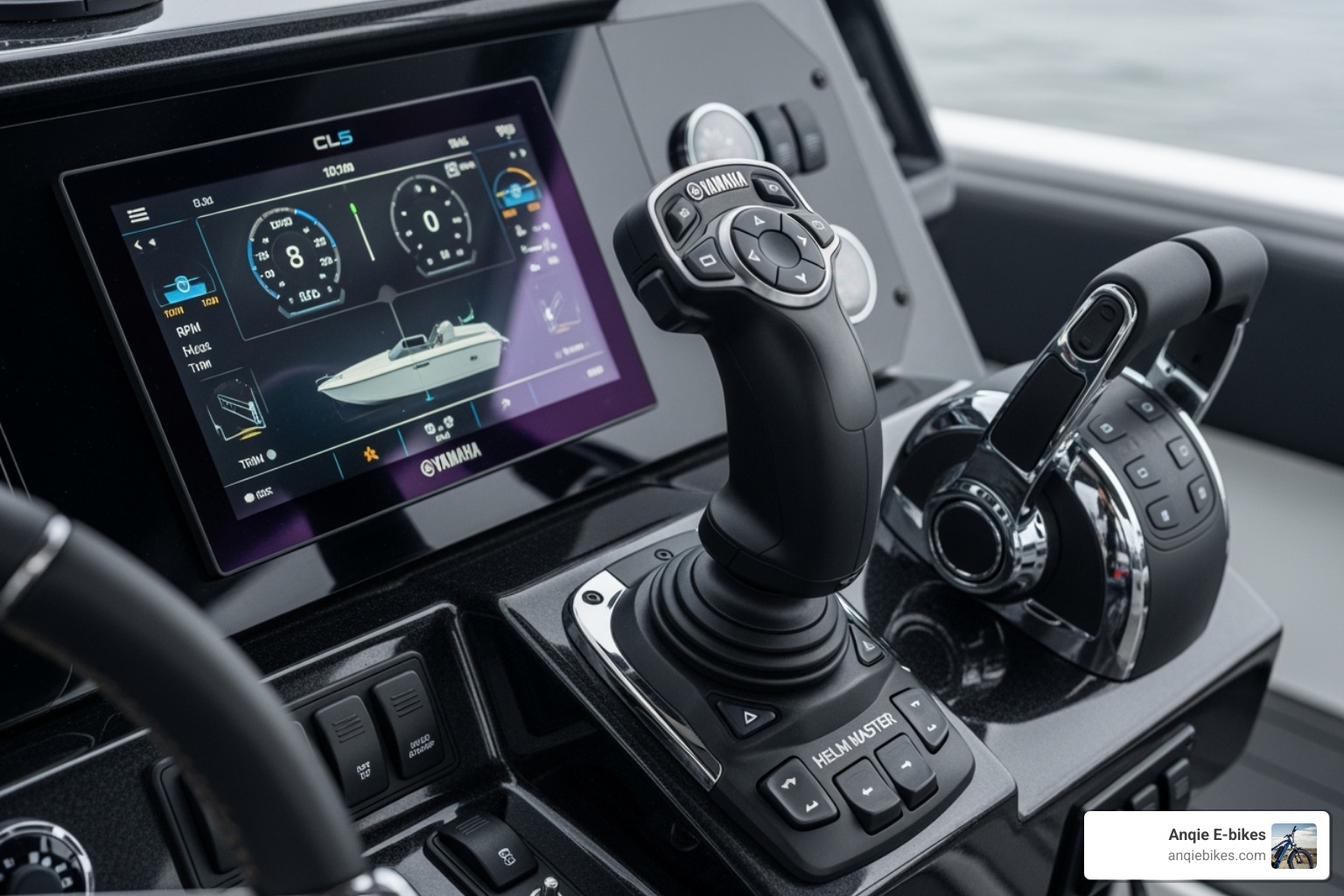 Helm Master EX joystick and CL5 display - Yamaha Outboard motors 