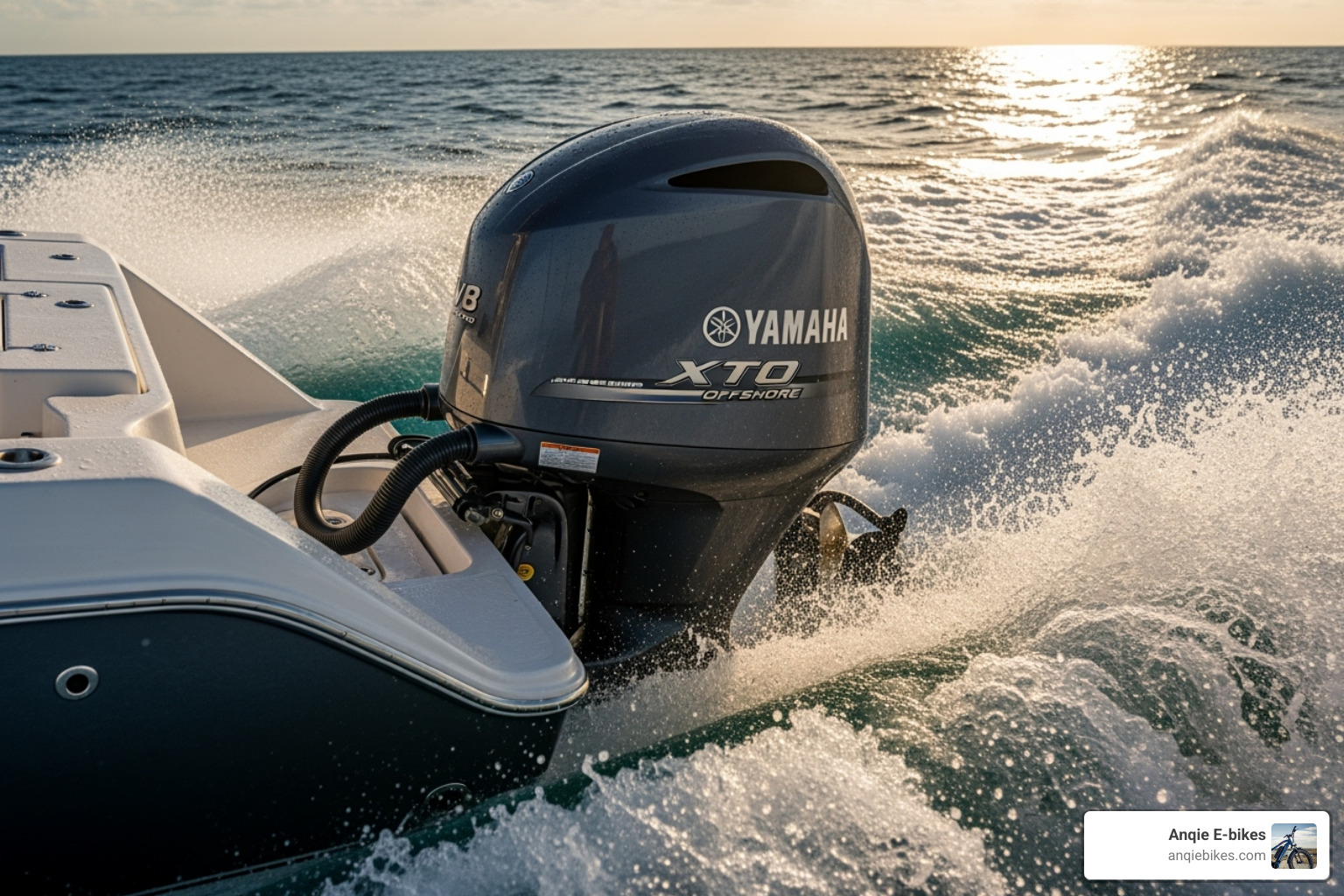 Yamaha outboard motor in a saltwater environment, showing its durability - Yamaha Outboard motors 