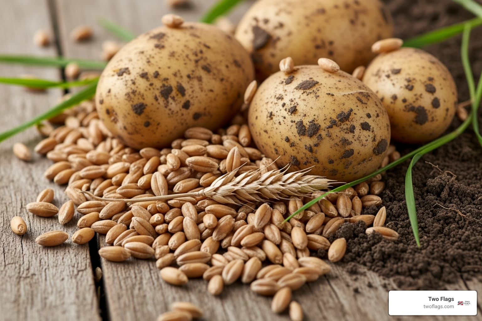 Polish rye and potatoes - Polish distilled vodka