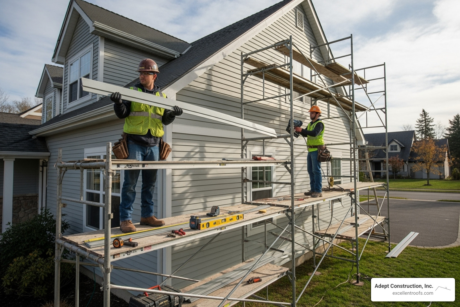 siding installation in progress - siding contractors naperville il siding installation in progress - siding contractors naperville il