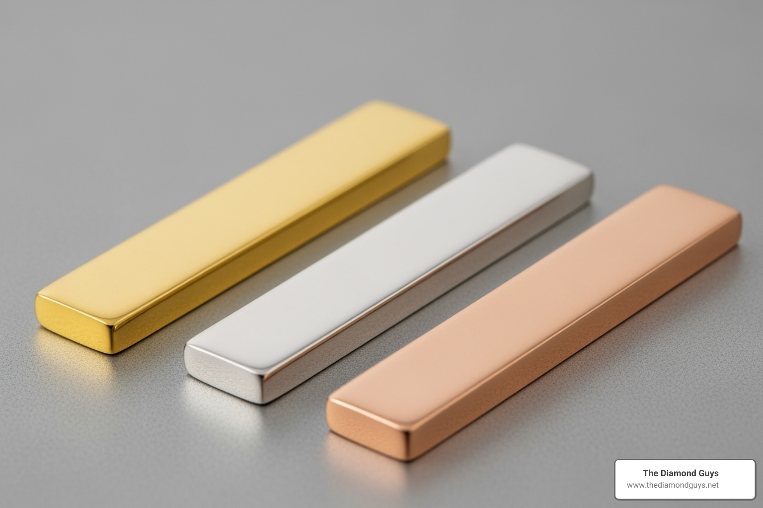 different metal colors (yellow gold, white gold, rose gold) - male diamond chain
