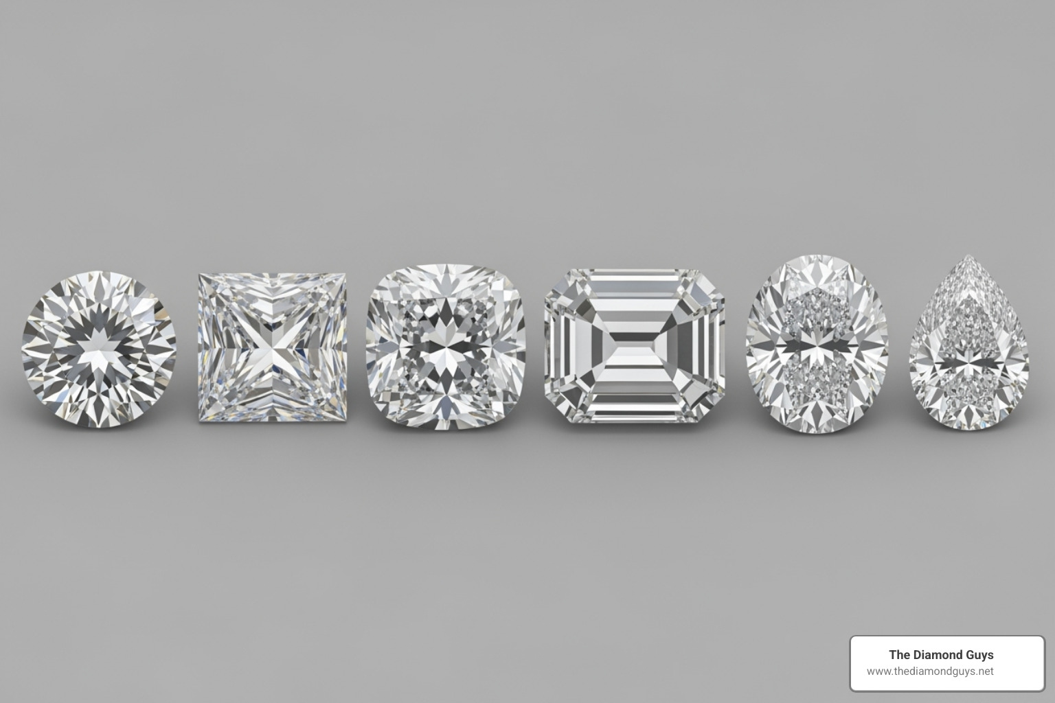 different diamond shapes side-by-side - mens 1 carat diamond earrings