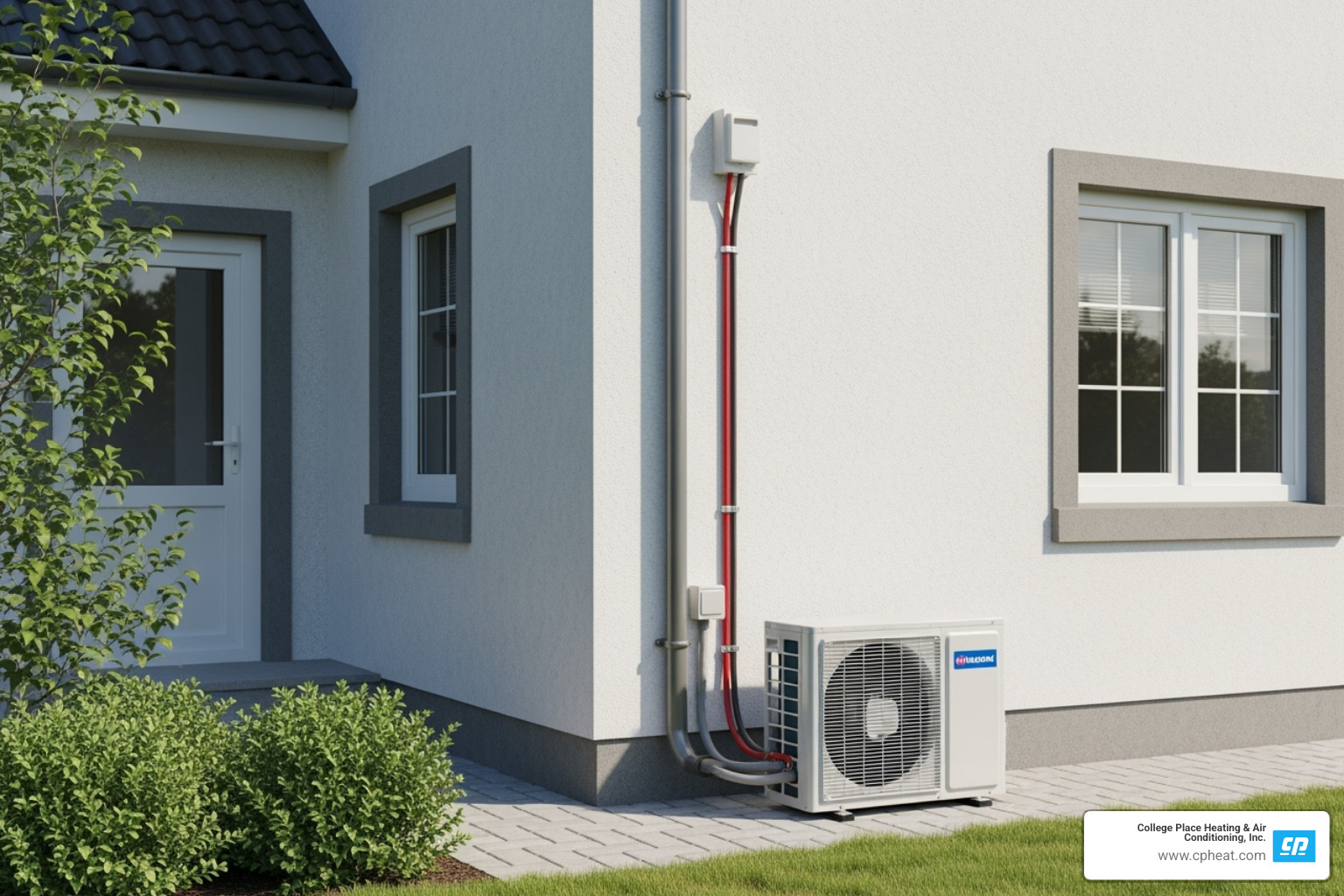 connection between outdoor and indoor unit - mini split estimate