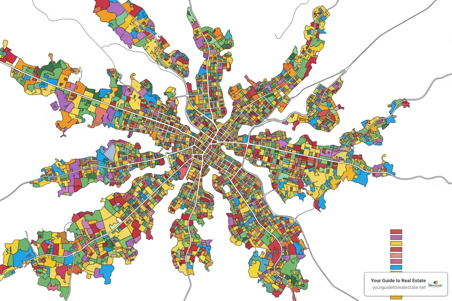 image illustrating a zoning map that segregates neighborhoods - what is disparate impact image illustrating a zoning map that segregates neighborhoods - what is disparate impact