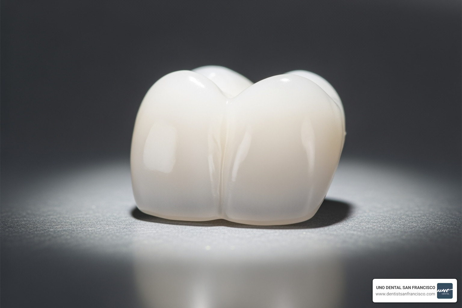 Strength and beauty of a zirconia crown - san francisco white zirconia crowns