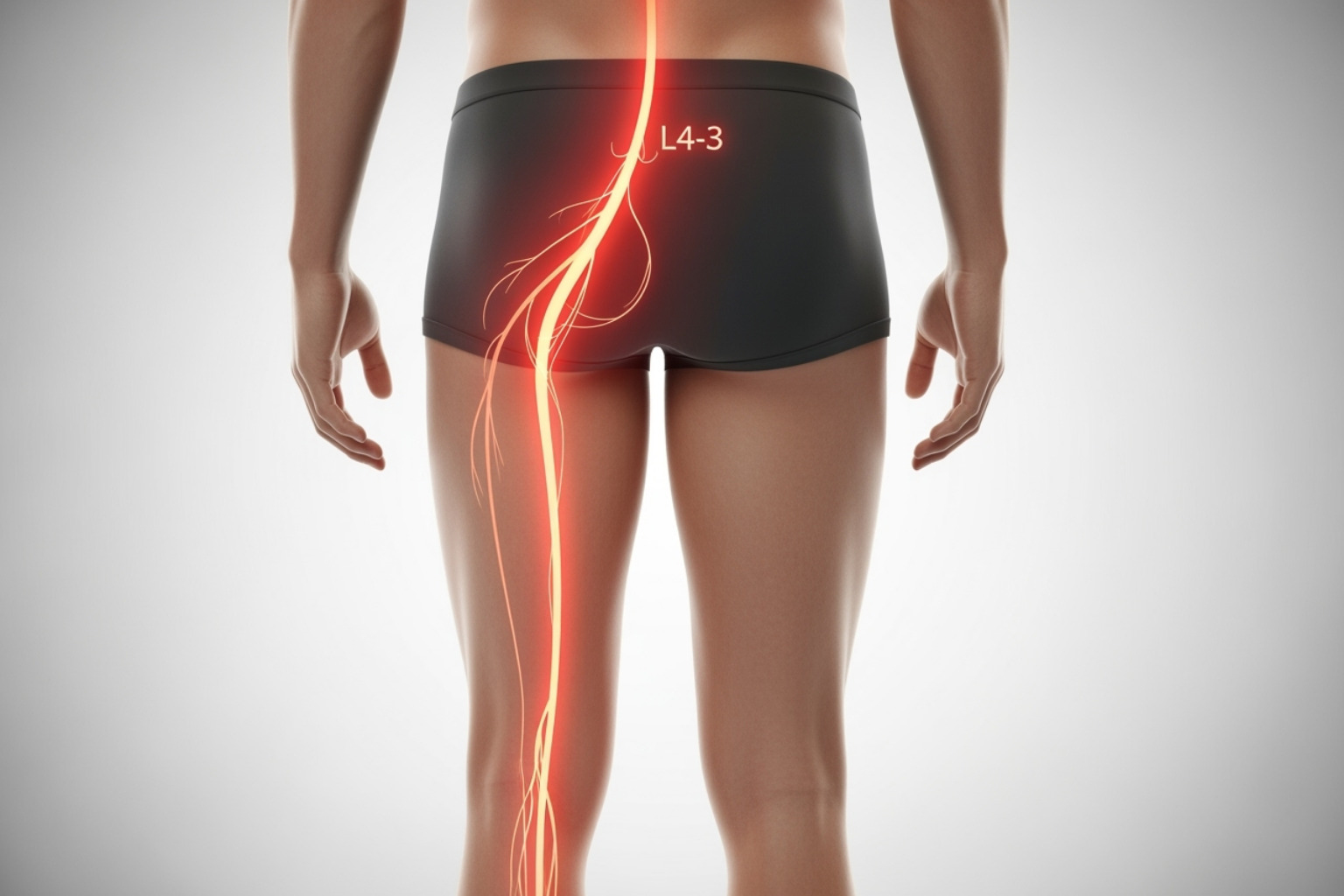 Sciatica pain patterns - sciatic nerve