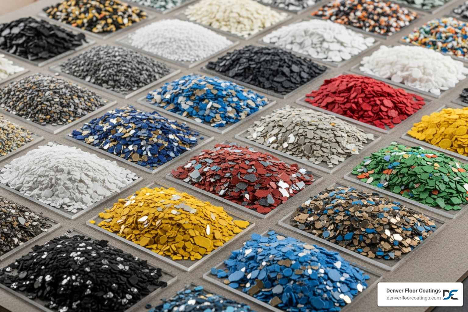 various color flake samples for floor coatings - garage epoxy floor coatings denver co various color flake samples for floor coatings - garage epoxy floor coatings denver co