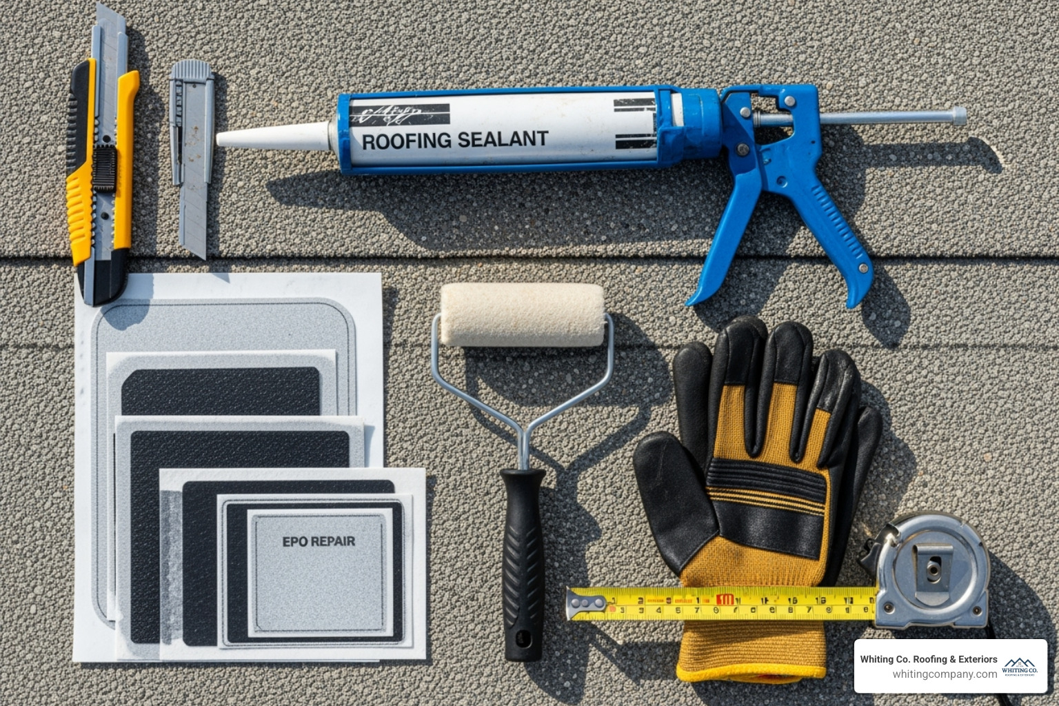 essential DIY flat roof repair tools and materials - Flat roof repair