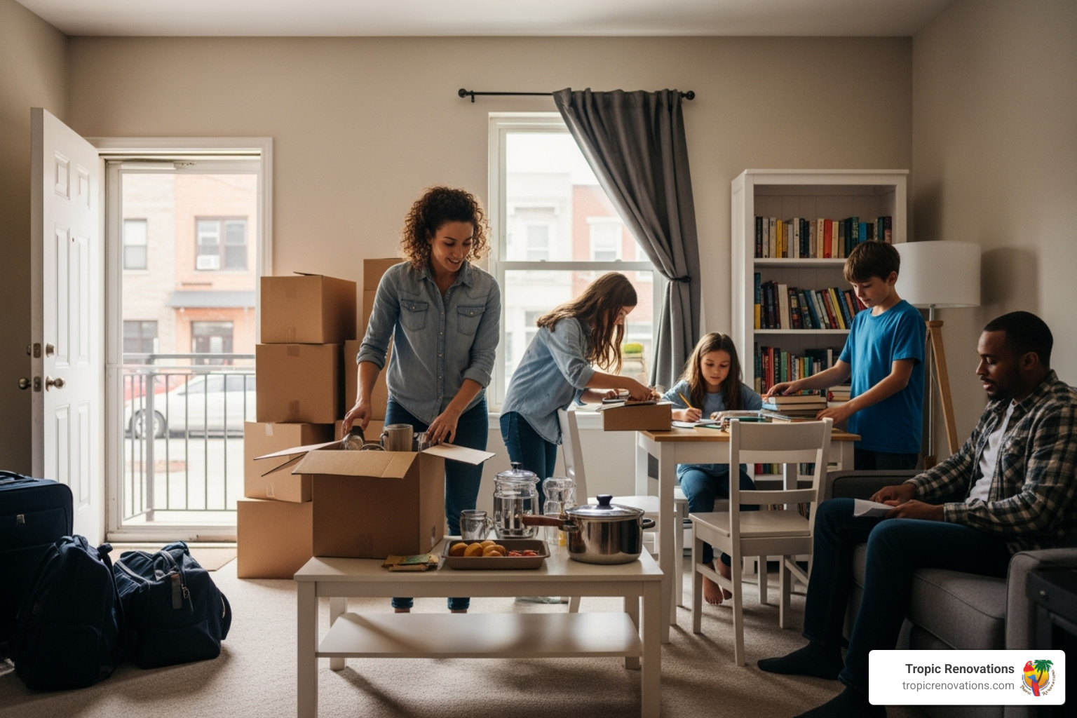 family living in temporary accommodation - How to start renovation? family living in temporary accommodation - How to start renovation?