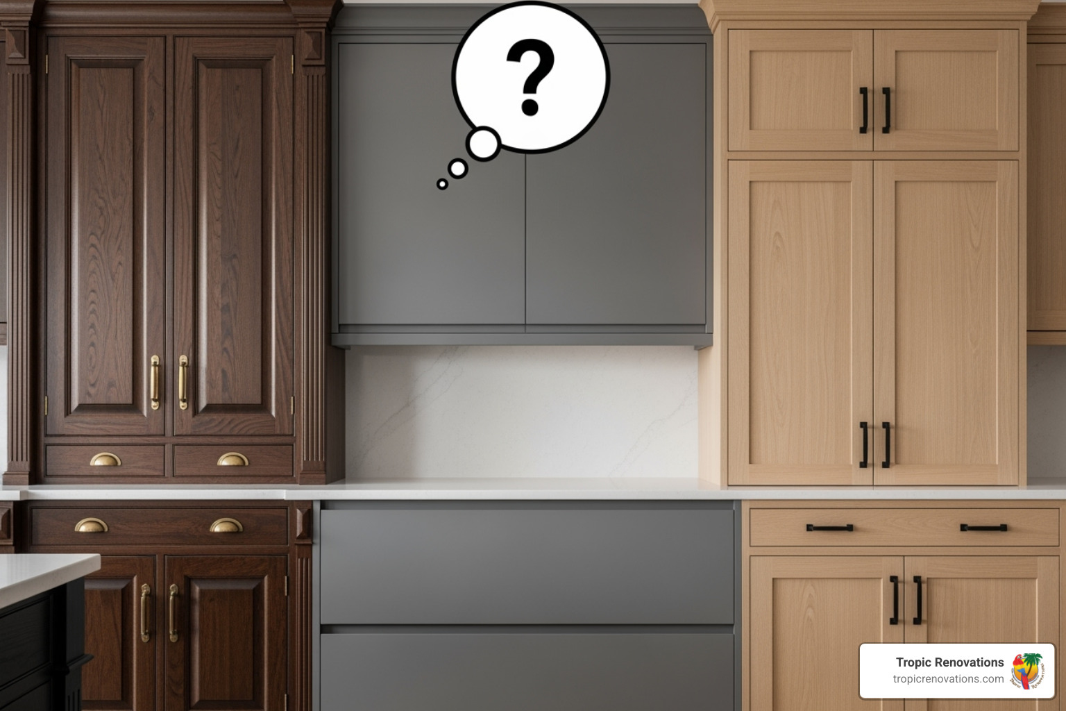 Cabinet door samples showing various wood types, painted colors, and stained finishes - How to choose cabinets? Cabinet door samples showing various wood types, painted colors, and stained finishes - How to choose cabinets?