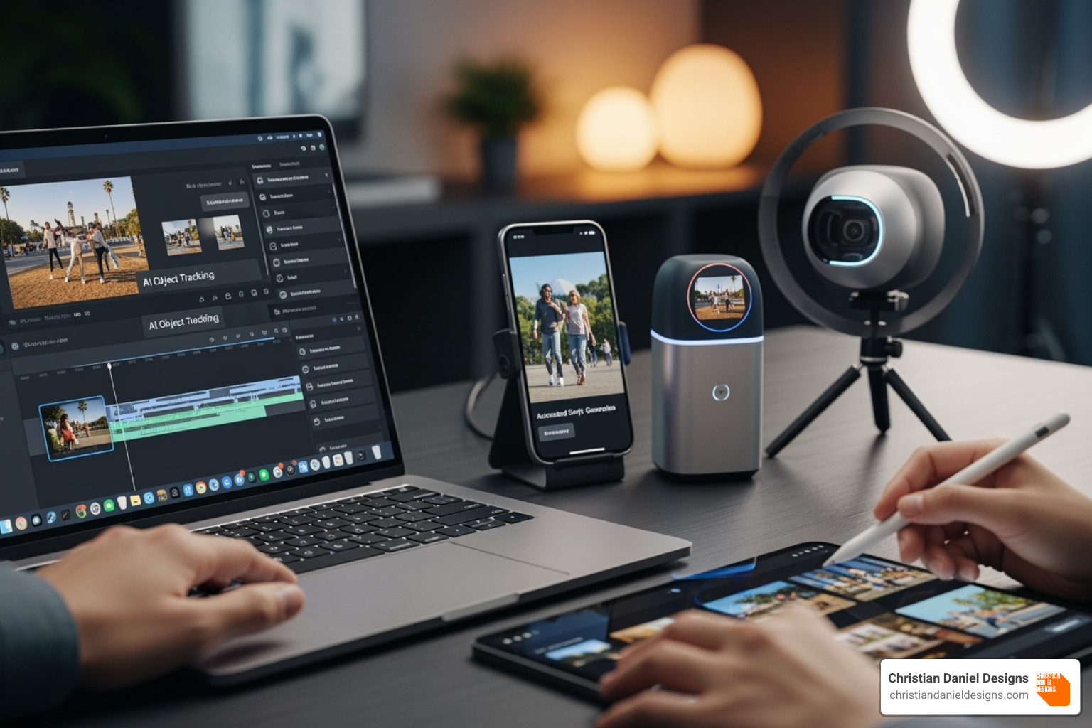 User following 5-step process on computer screen - how to make ai product videos