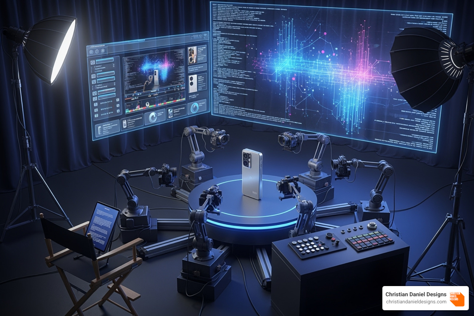 Collage of AI video tool interfaces - how to make ai product videos