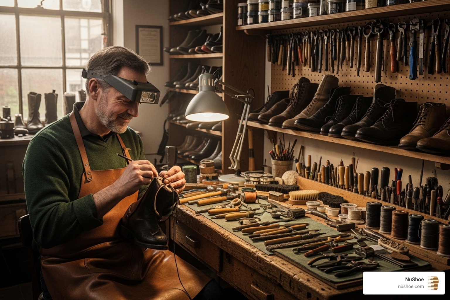 cobbler working on boot - boot cleaning near me cobbler working on boot - boot cleaning near me